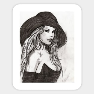 Claudia Schiffer Sticker